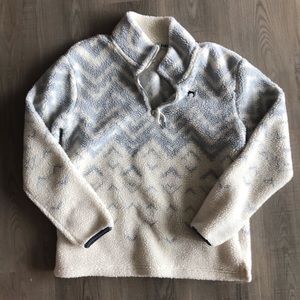 PINK Sherpa sweatshirt